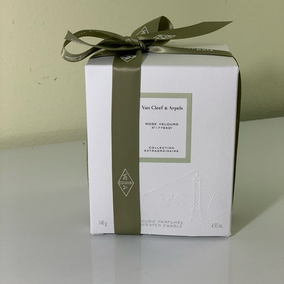 Van Cleef \u0026 Arpels | Accessories | Van Cleef Arpels Rose Velours Candle |  Poshmark